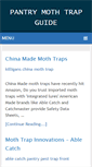Mobile Screenshot of pantrymothtrap.com